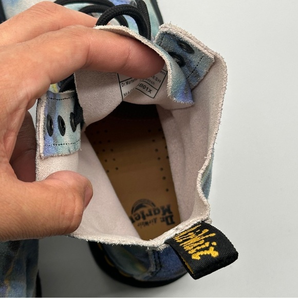 Dr. Martens 1460 Pascal Boot Unisex BLUE Tie Dye  Size 5 UK 7 Women  6 Men Boot - Picture 11 of 12